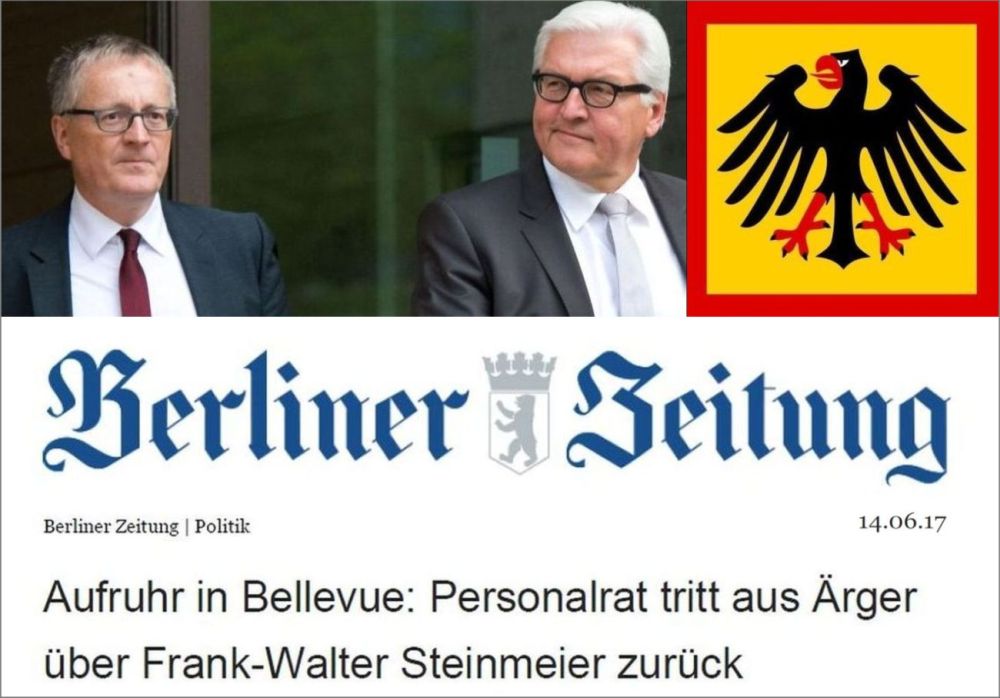 EJ_Pr&auml;sidialidialamt der Bananenrepublik Deutschland (BRD) - Steinmeiers und Steinleins Beute