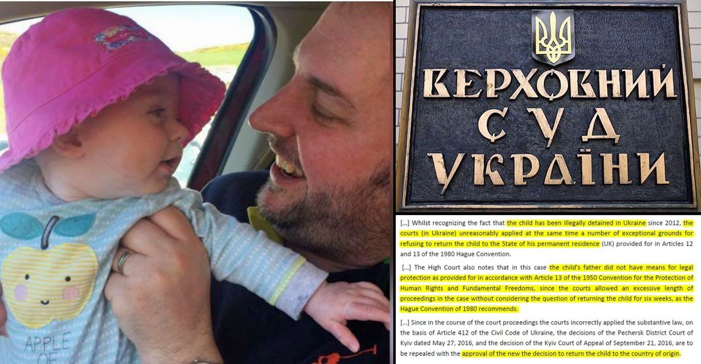 Vater Peter und Sohn Alexander - nach Jahren wiederzuvereinen durch Ausnahme-R&uuml;ckf&uuml;hrungsurteil 