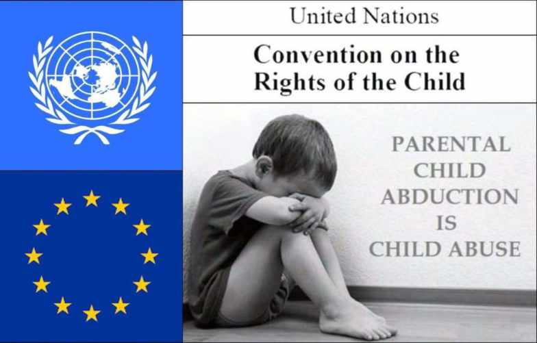 Emblem der Vereinten Nationen der Charta zum Schutz der Kinderrechte